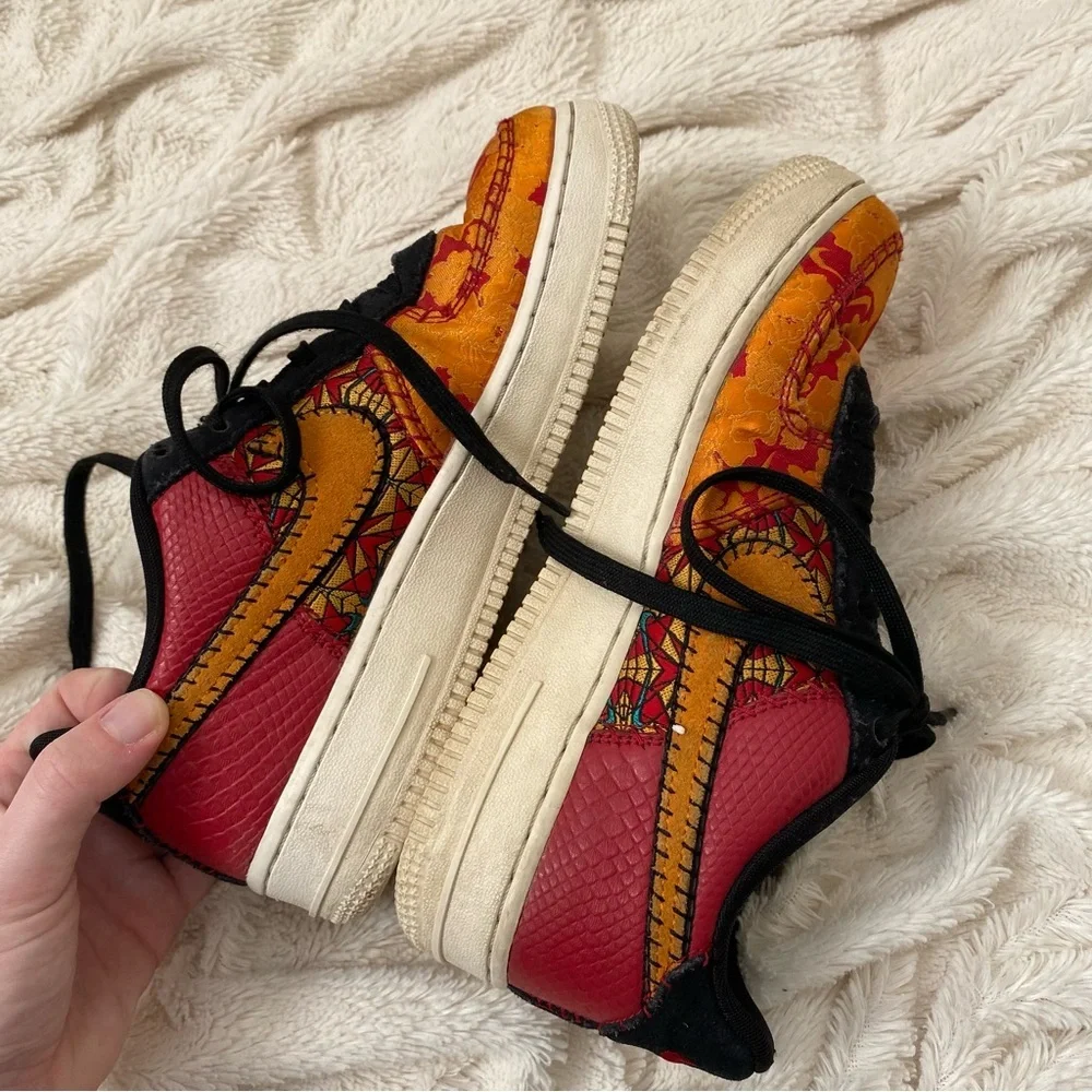 Nike Air Force 1 Low Chinese New Year Grade School sneakers Sz 5Y - Picture 3 of 8